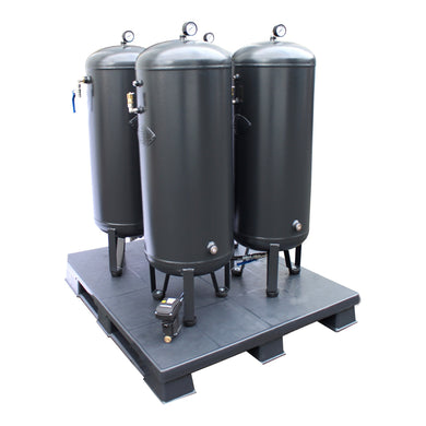 Aerotec Kesselbatterie 4 x 90L - 11 bar gepulvert