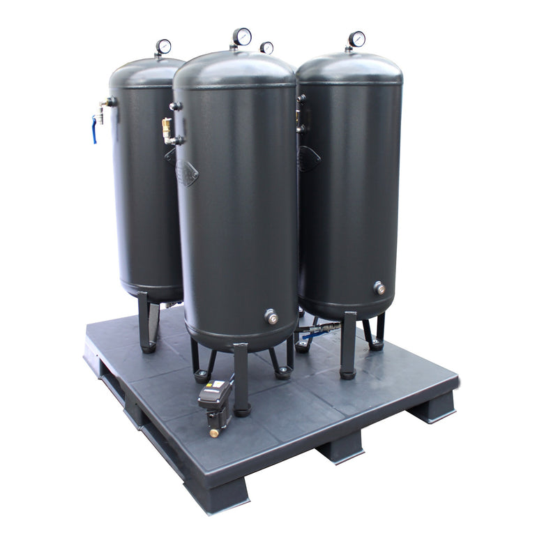 Aerotec Kesselbatterie 4 x 90L - 11 bar gepulvert