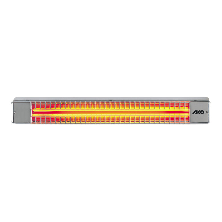 AKO Terrassenstrahler eds 1300W 72x10,5x10 UWS 75 RD