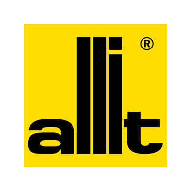 Allit Transportstapelbehälter L600xB400xH170mm grau PP offener Griff blau
