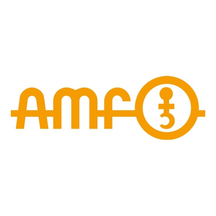 AMF Waagrechtspanner Nr.6830B Gr.0 waagrechter Fuß schwarz