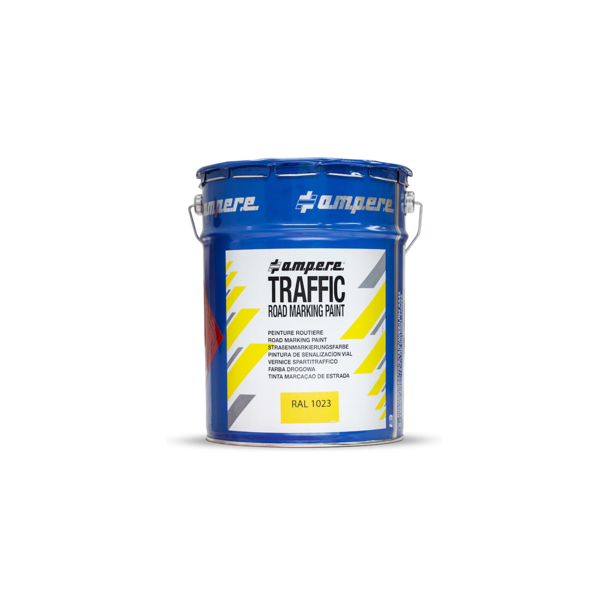 AMPERE TRAFFIC PAINT Straßenmarkierungsfarbe Traffic Paint 5kg rot Road Marking
