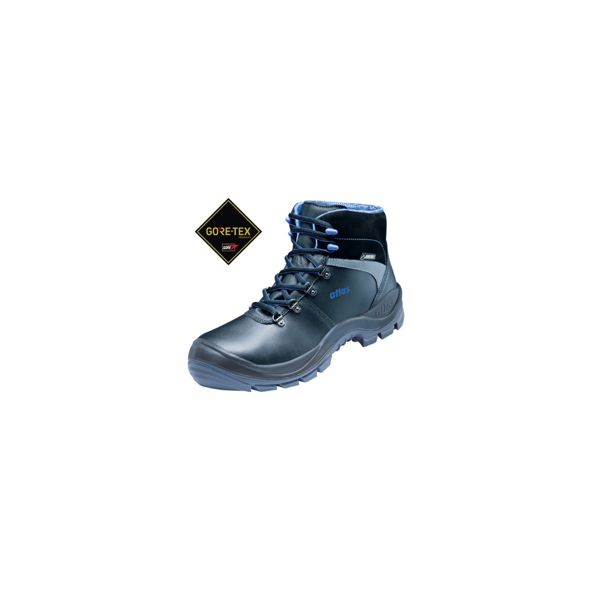 Atlas knöchelhoher Sicherheitsschuh GTX 745 GORE-TEX S3, Weite 12 Größe 42