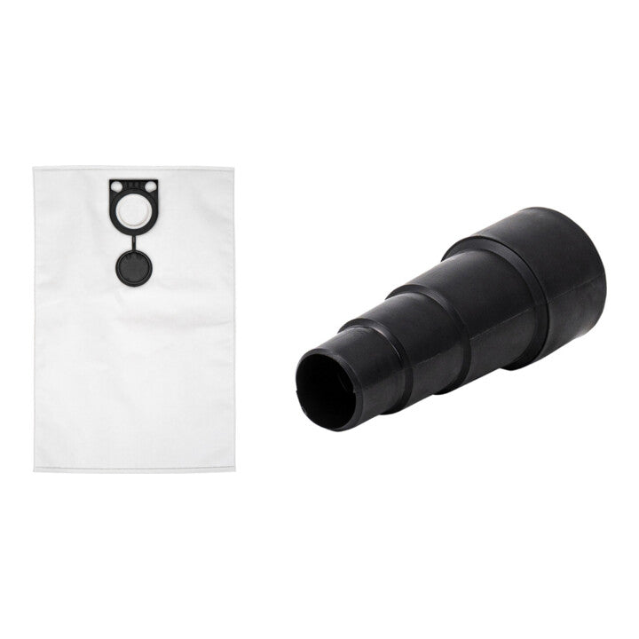 Set STIER Vliesfilterbeutel 5 Stk 25L + Universal Anschlussmuffe