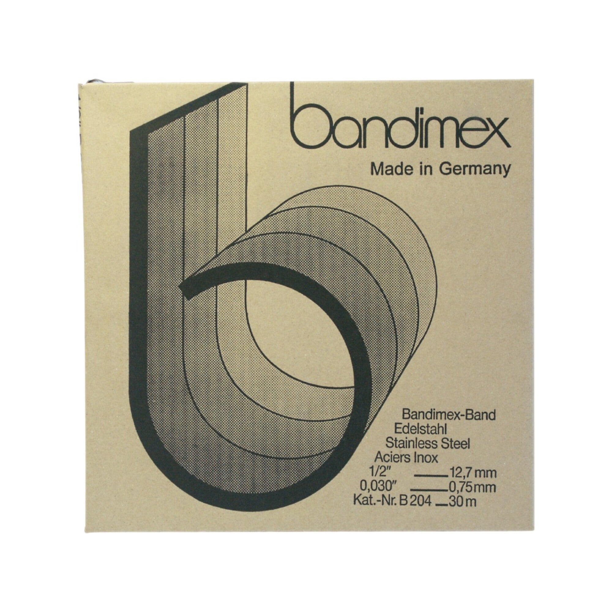 bandimex Stahlband V2A, 16mm-5/8", L 30m