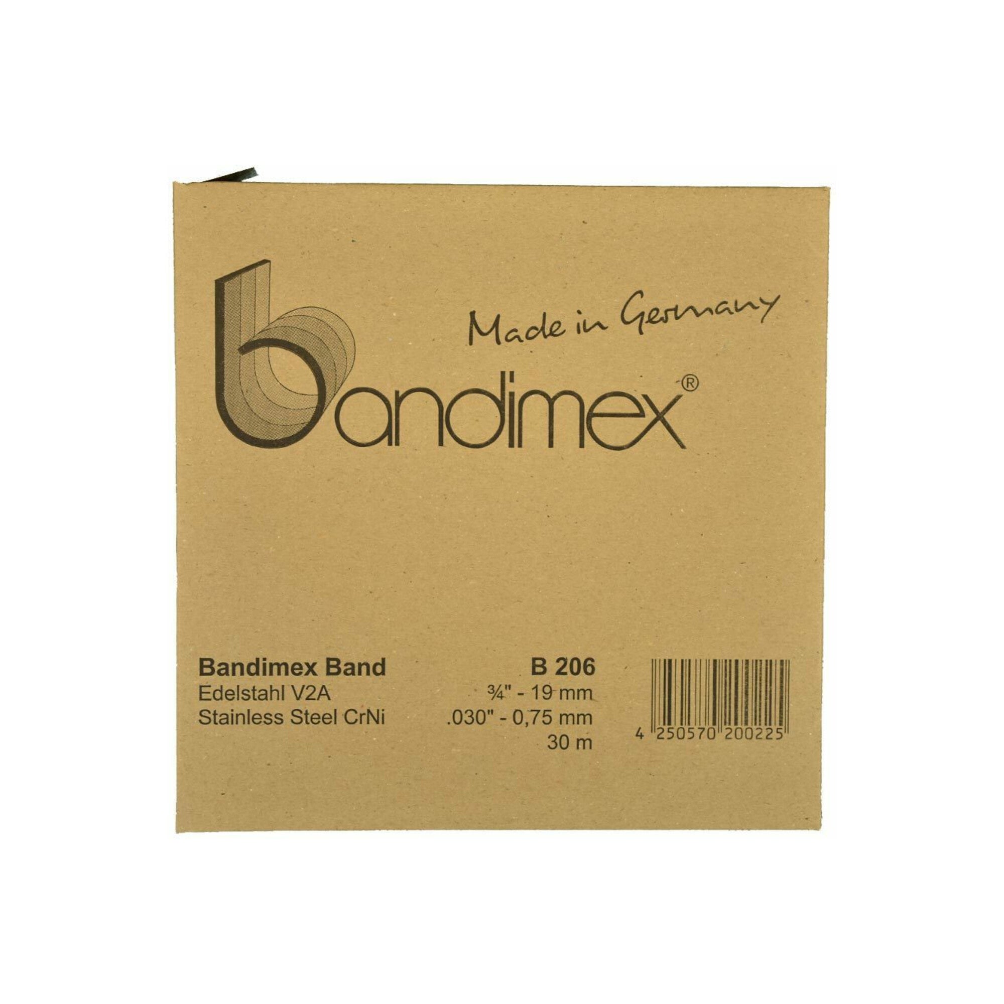 bandimex Stahlband V2A, 19mm-3/4", L 30m
