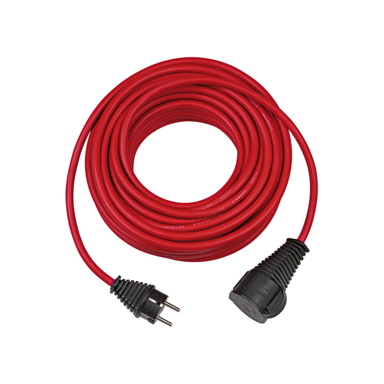 Baustellen-Verlängerungskabel IP44 10m rot H07RN-F 3G1,5