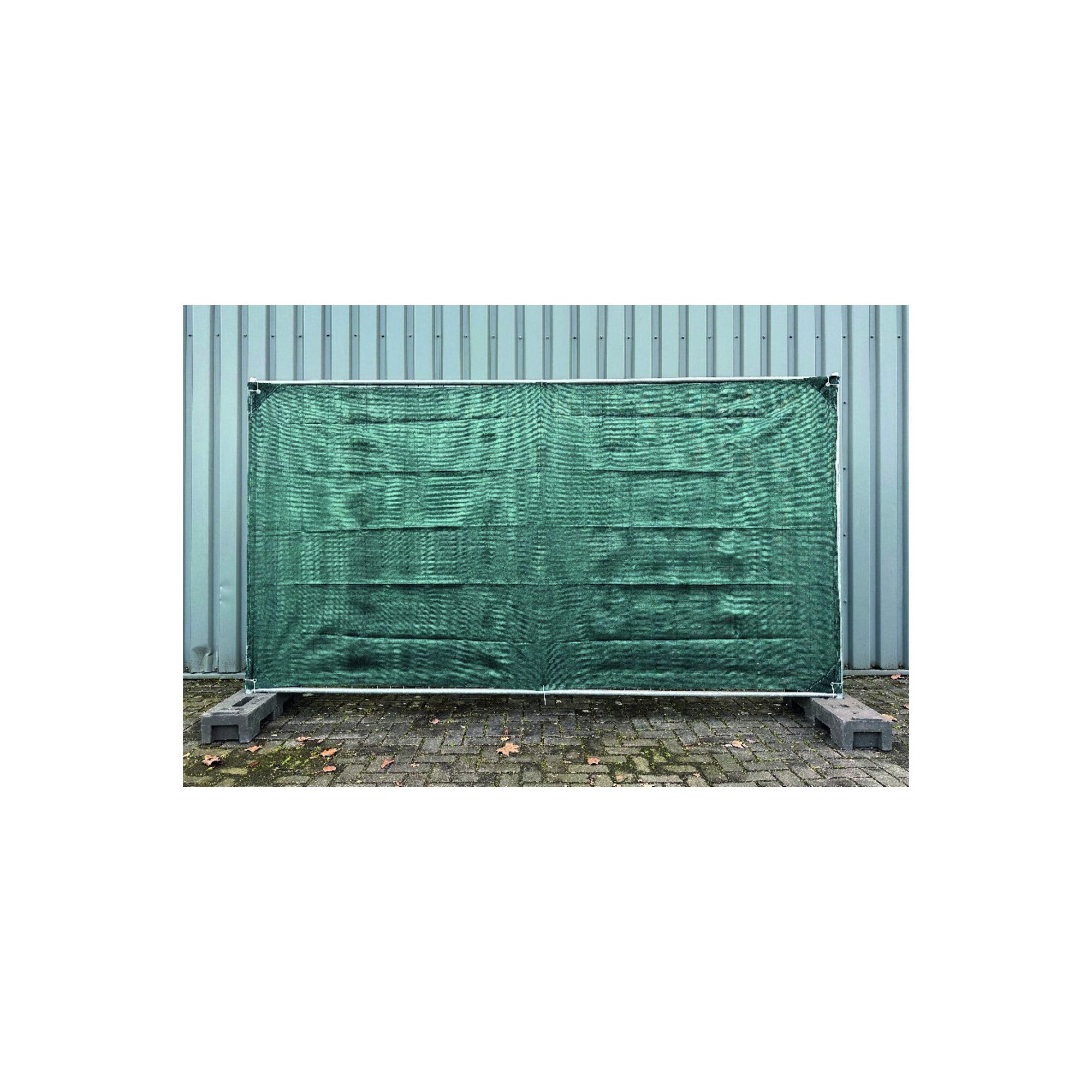Bauzaunnetz, grün 1,80m x 3,45m