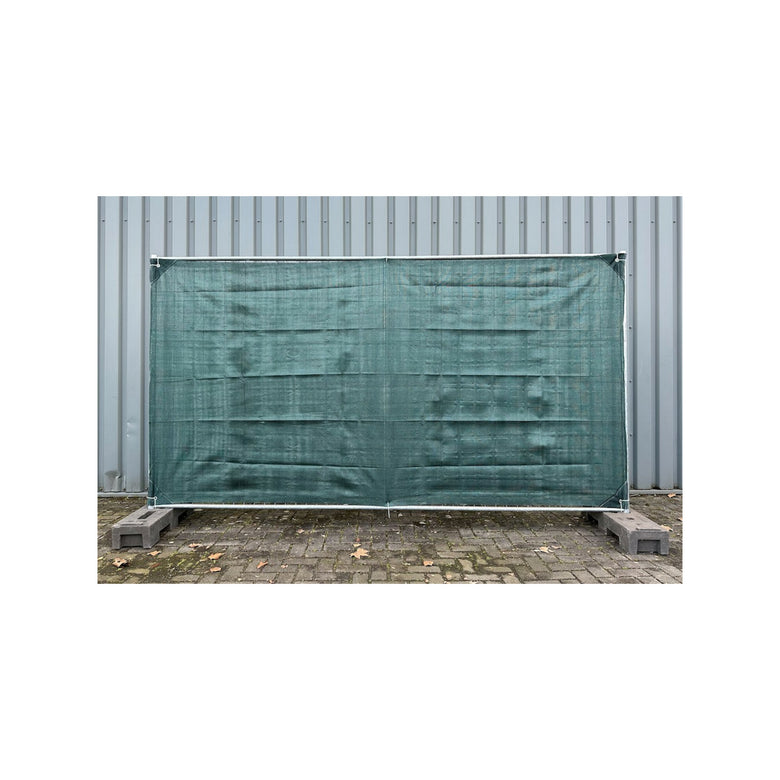 Bauzaunnetz, grün 1,80m x 3,45m