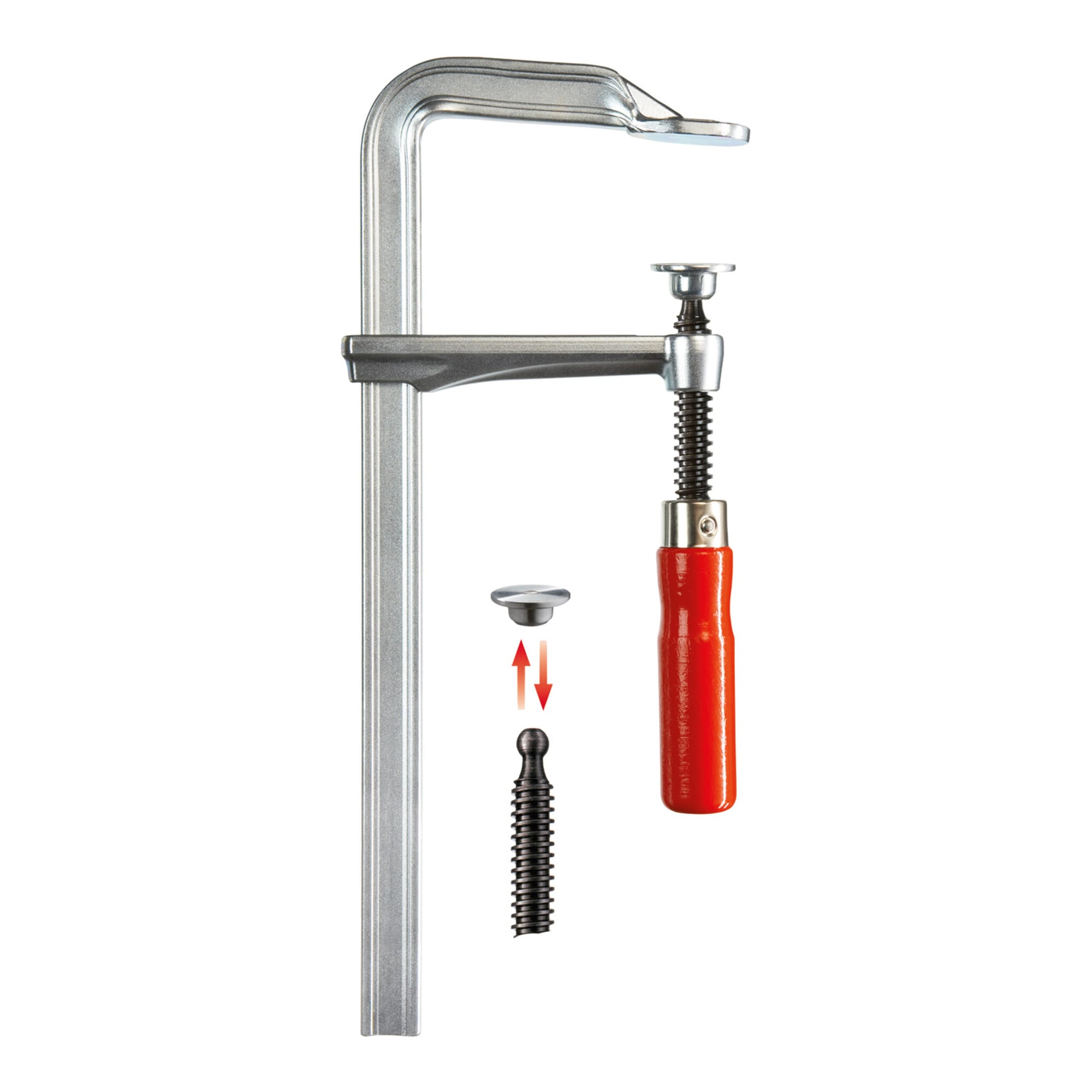Bessey Ganzstahl-Schraubzwinge GZ 160/80