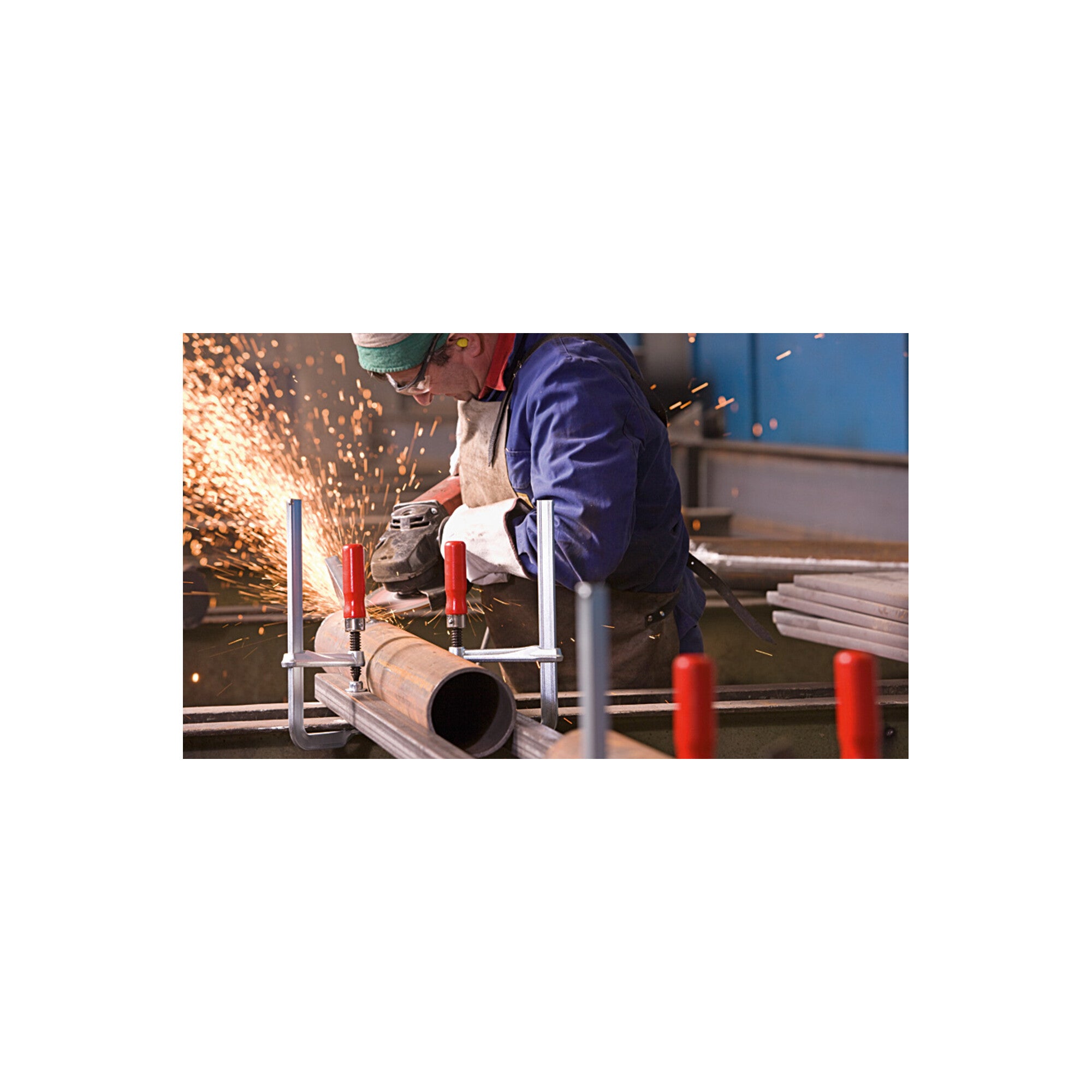 Bessey Ganzstahl-Schraubzwinge GZ 160/80