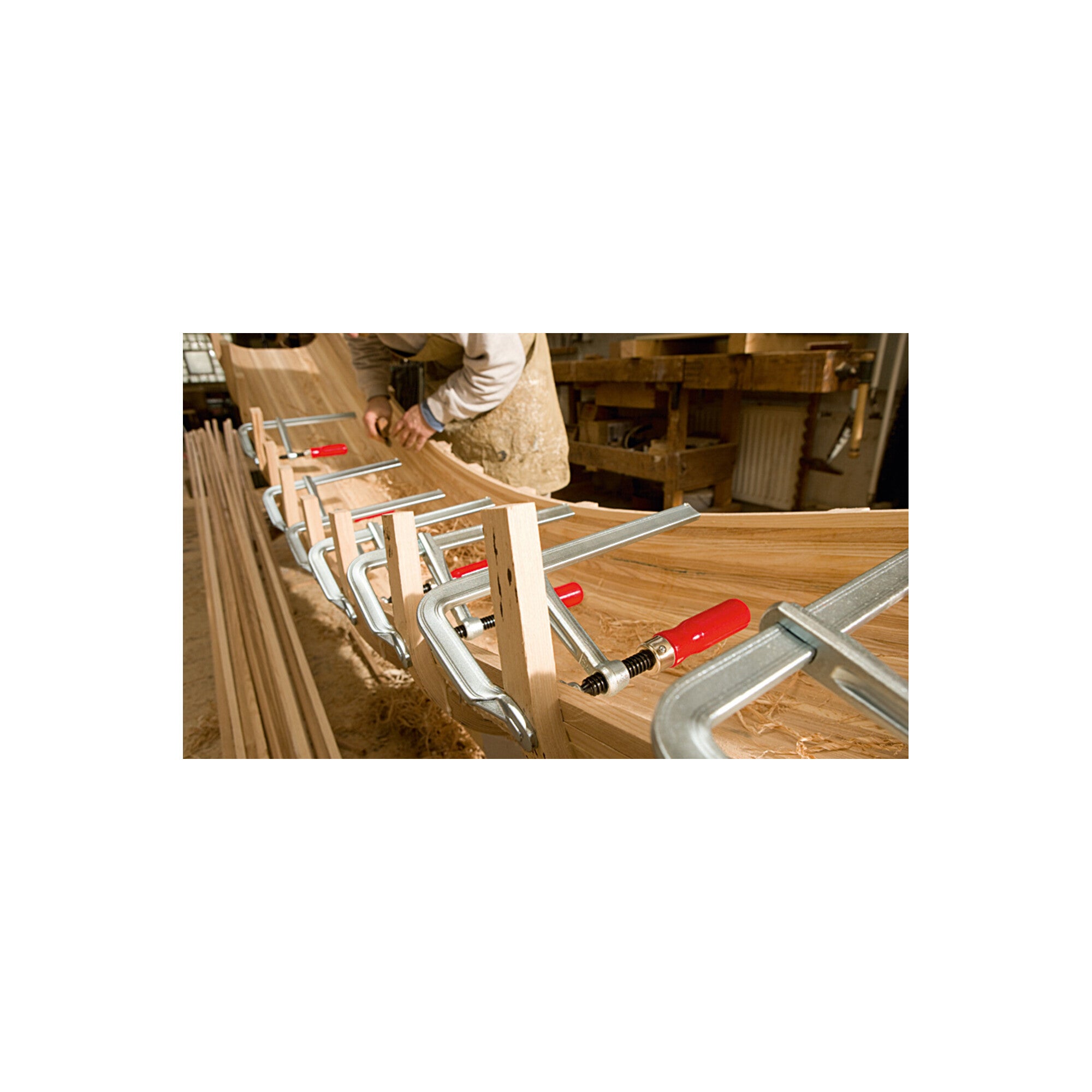 Bessey Ganzstahl-Schraubzwinge GZ 250/120