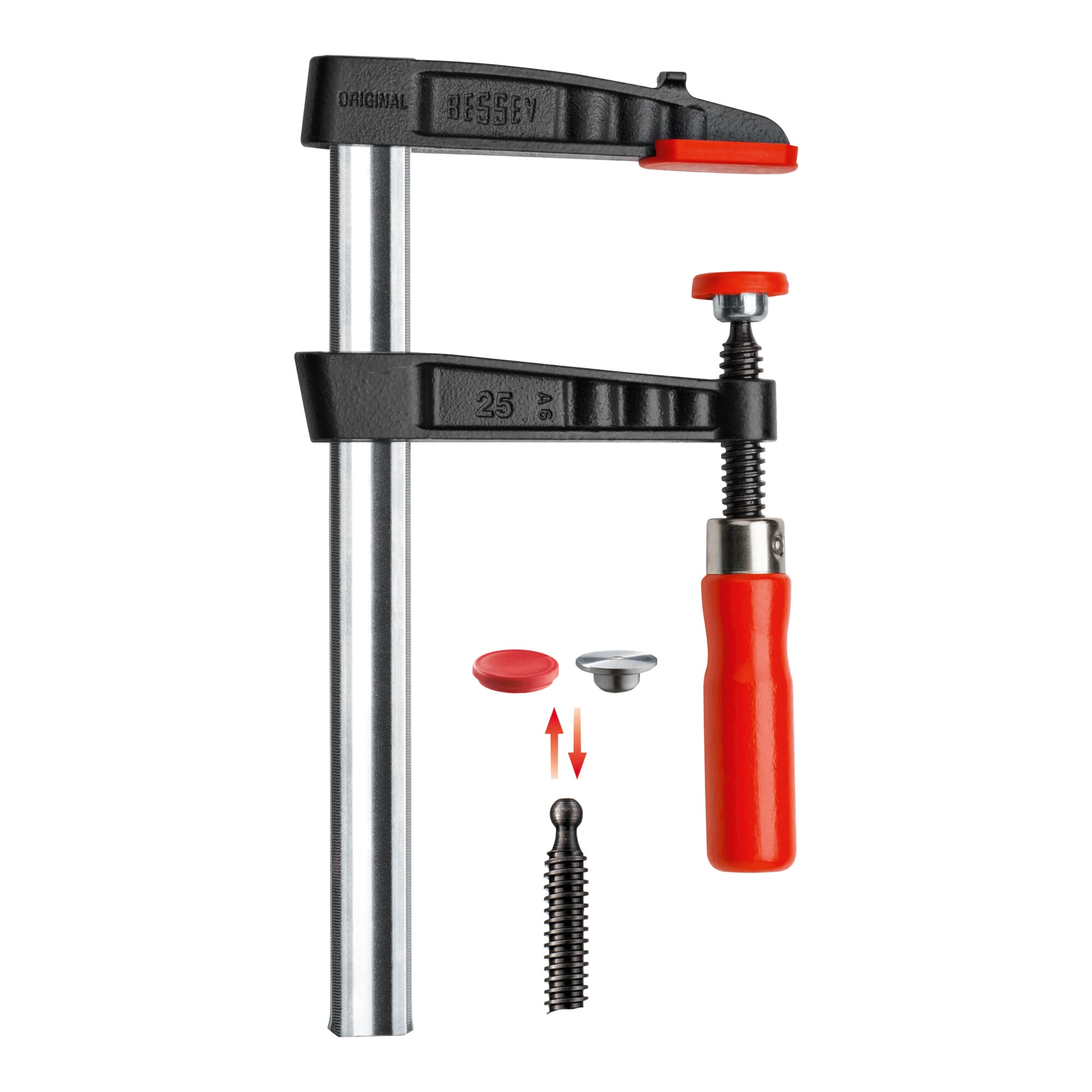 Bessey Temperguss-Schraubzwinge TG 250/120