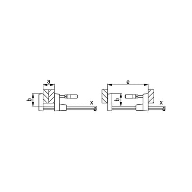 Bessey Universalzwinge Uniklamp 1000x80mm