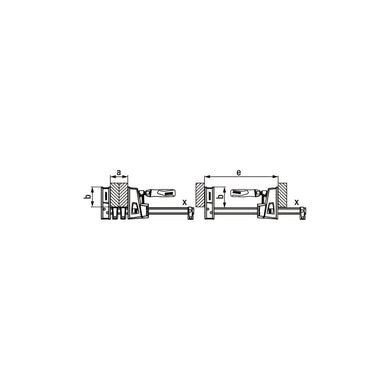 Bessey Vario-Korpuszwinge REVO KREV 1000/95