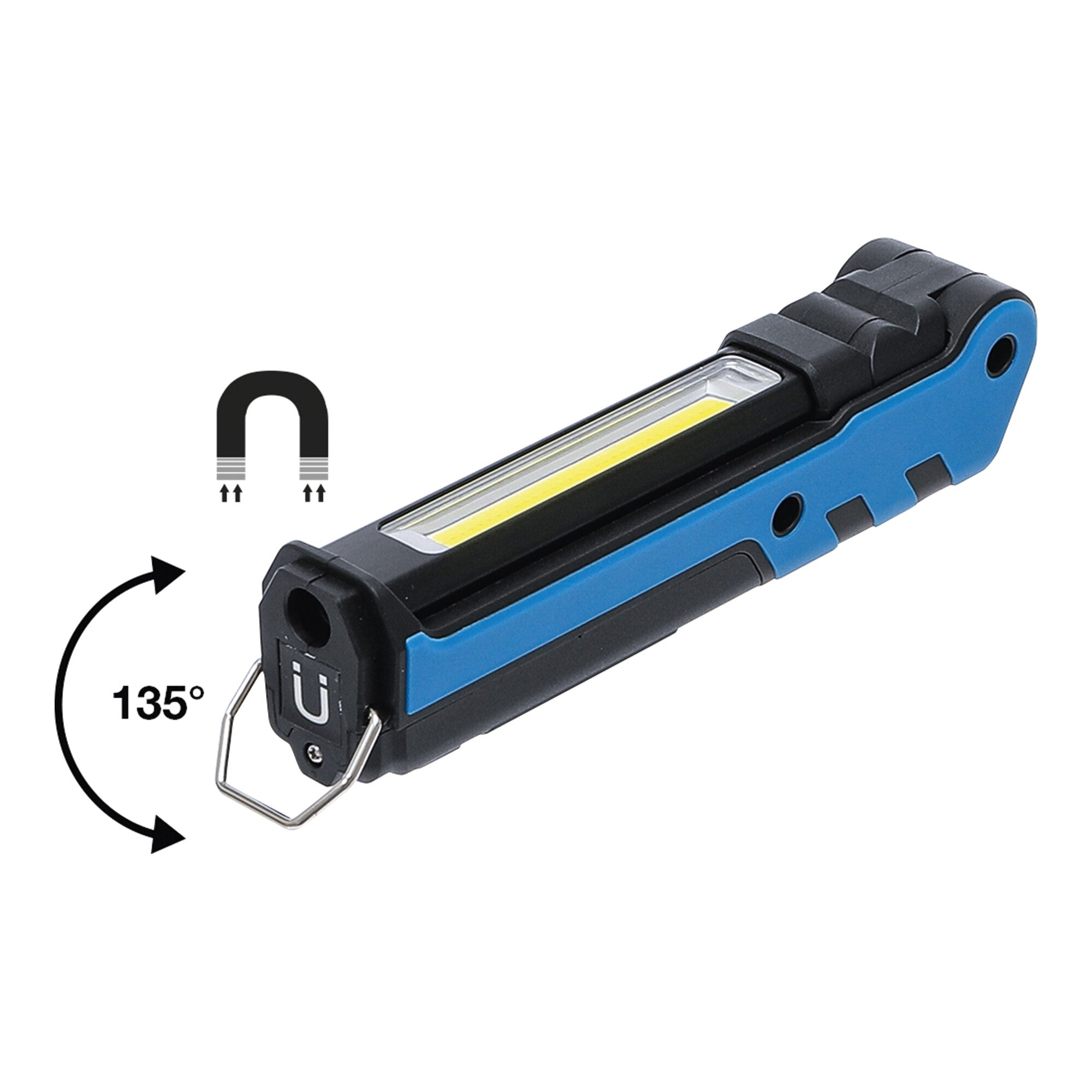 BGS Akku-Knicklampe COB-LED 5 W 85334