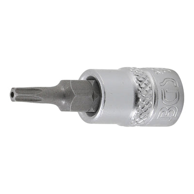 BGS Bit-Einsatz Antrieb Innenvierkant 6,3 mm (1/4") T-Profil (für Torx) mit