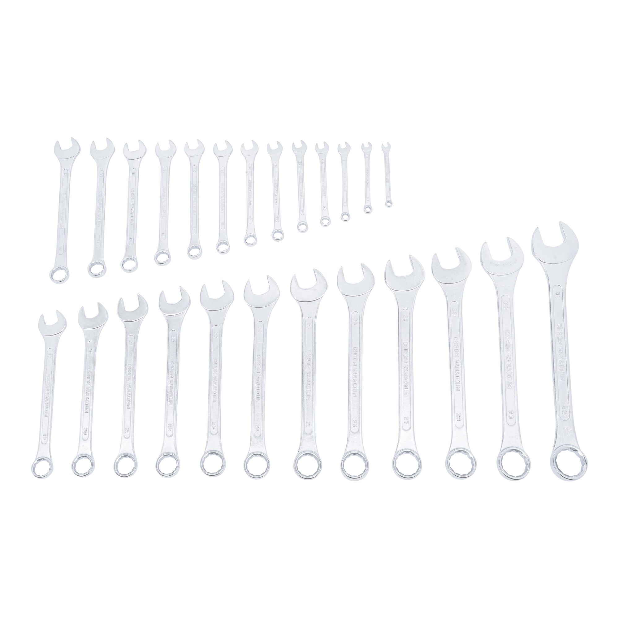 BGS Do it yourself Maul-Ringschlüssel-Satz SW 6 - 32 mm 25-tlg.