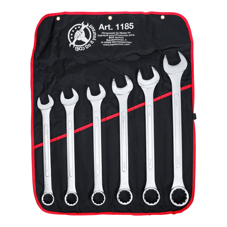 BGS Do it yourself Maul-Ringschlüssel-Satz XXL SW 34 - 50 mm 6-tlg.
