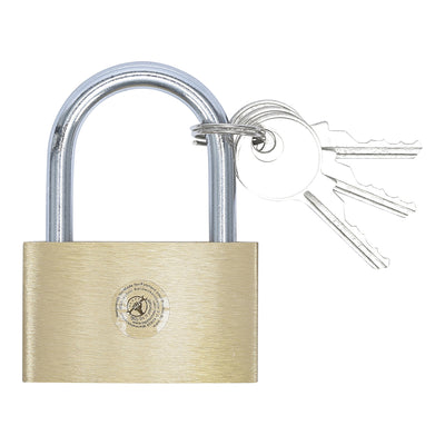 BGS Do it yourself Messing-Vorhängeschloss 50 mm