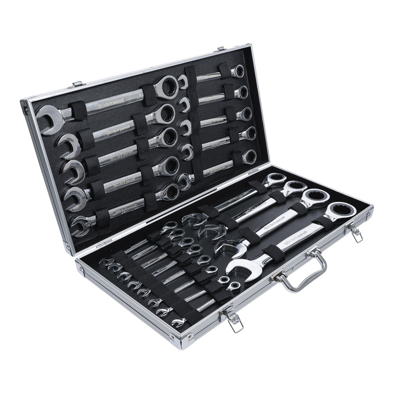 BGS Do it yourself Ratschenring-Maulschlüssel-Satz SW 6 - 32 mm 22-tlg.