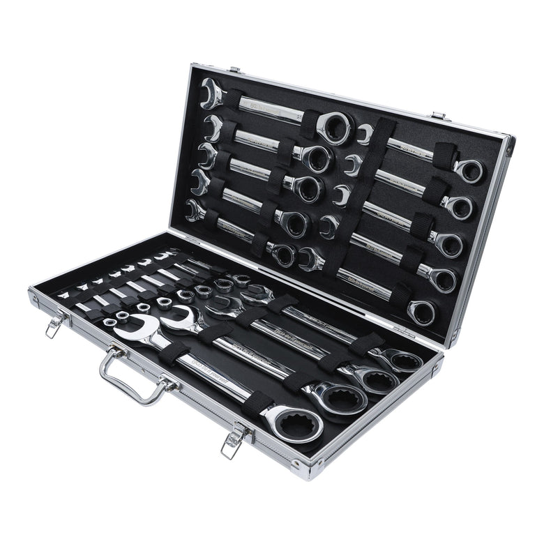 BGS Do it yourself Ratschenring-Maulschlüssel-Satz SW 6 - 32 mm 22-tlg.