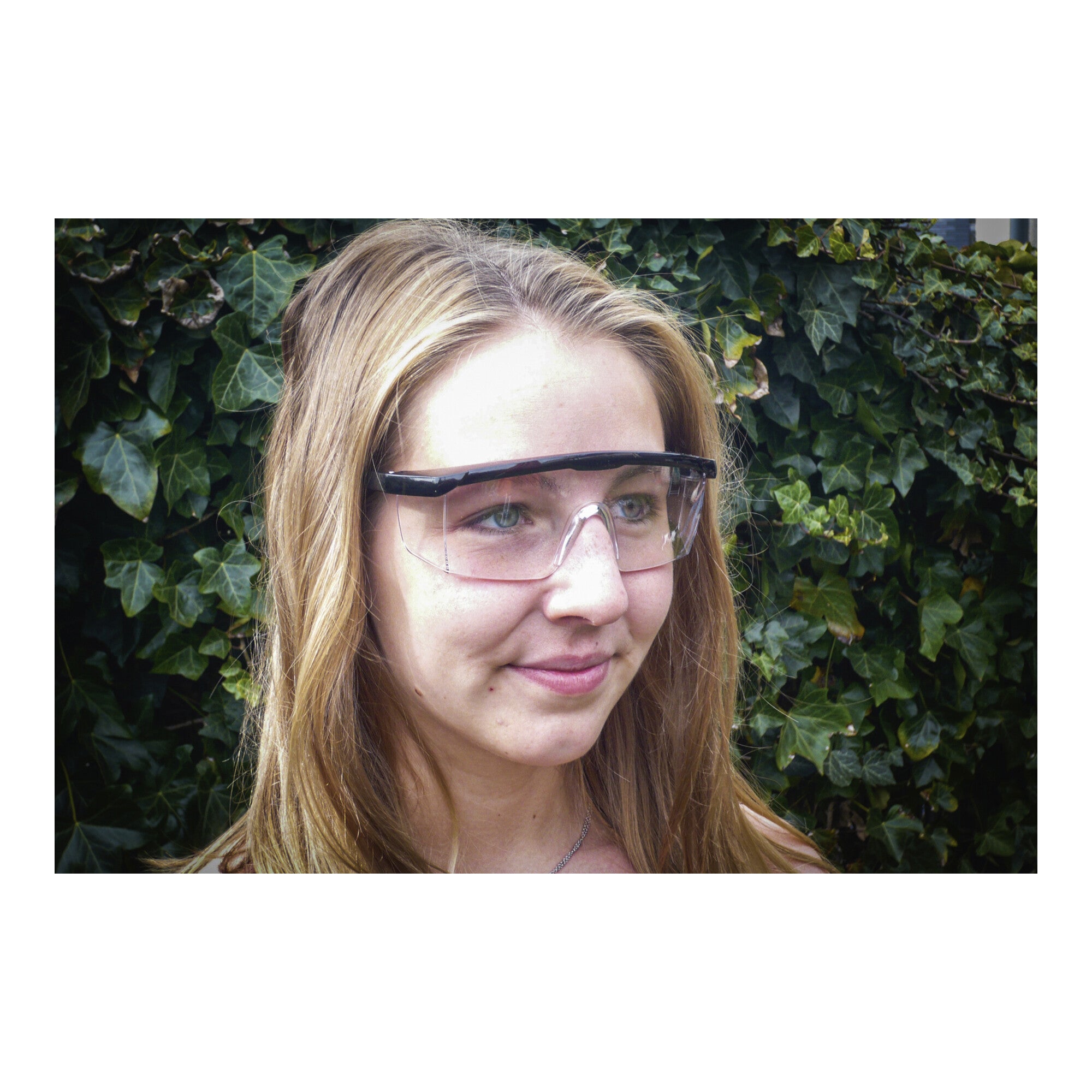 BGS Do it yourself Schutzbrille mit verstellbarem Bügel transparent