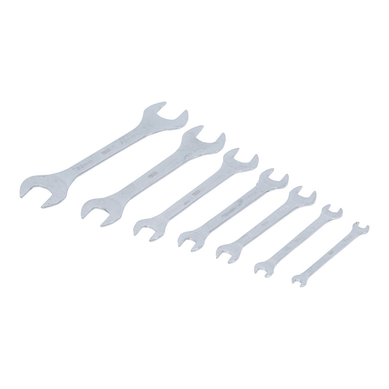 BGS Doppel-Maulschlüssel-Satz extra flach SW 6 - 23 mm 7 teilig