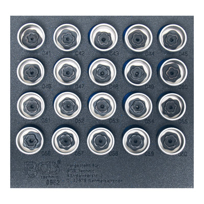 BGS Felgenschloss-Werkzeug-Satz für BMW 20 teilig