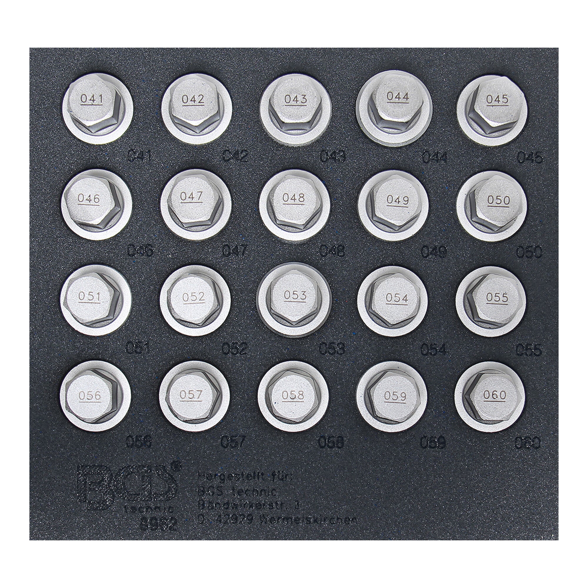 BGS Felgenschloss-Werkzeug-Satz für BMW 20 teilig