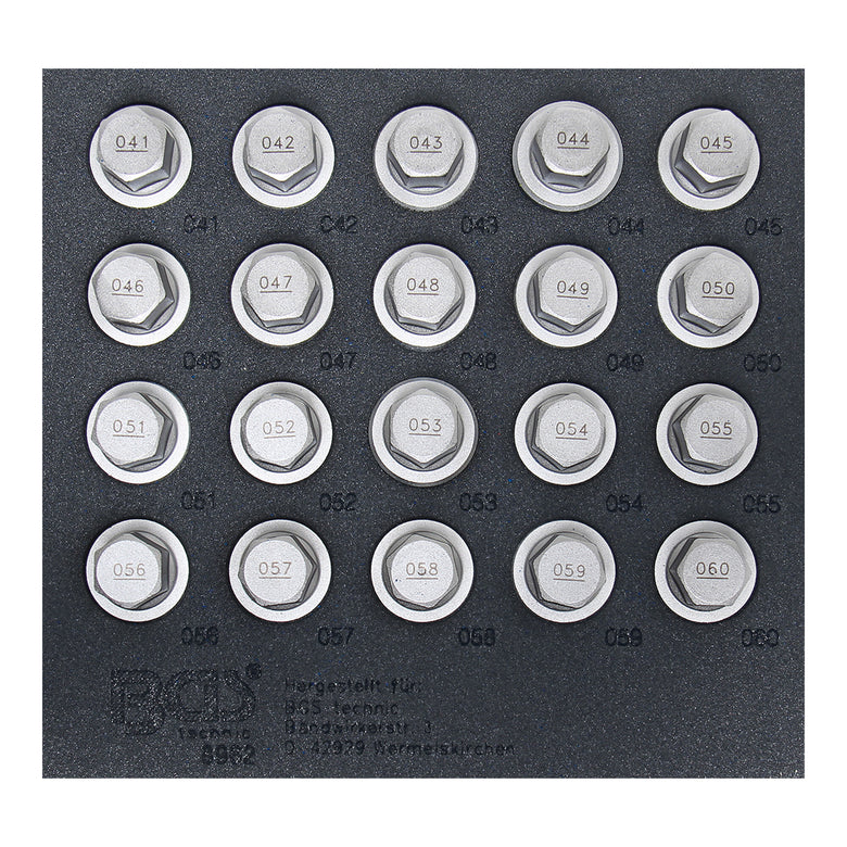 BGS Felgenschloss-Werkzeug-Satz für BMW 20 teilig