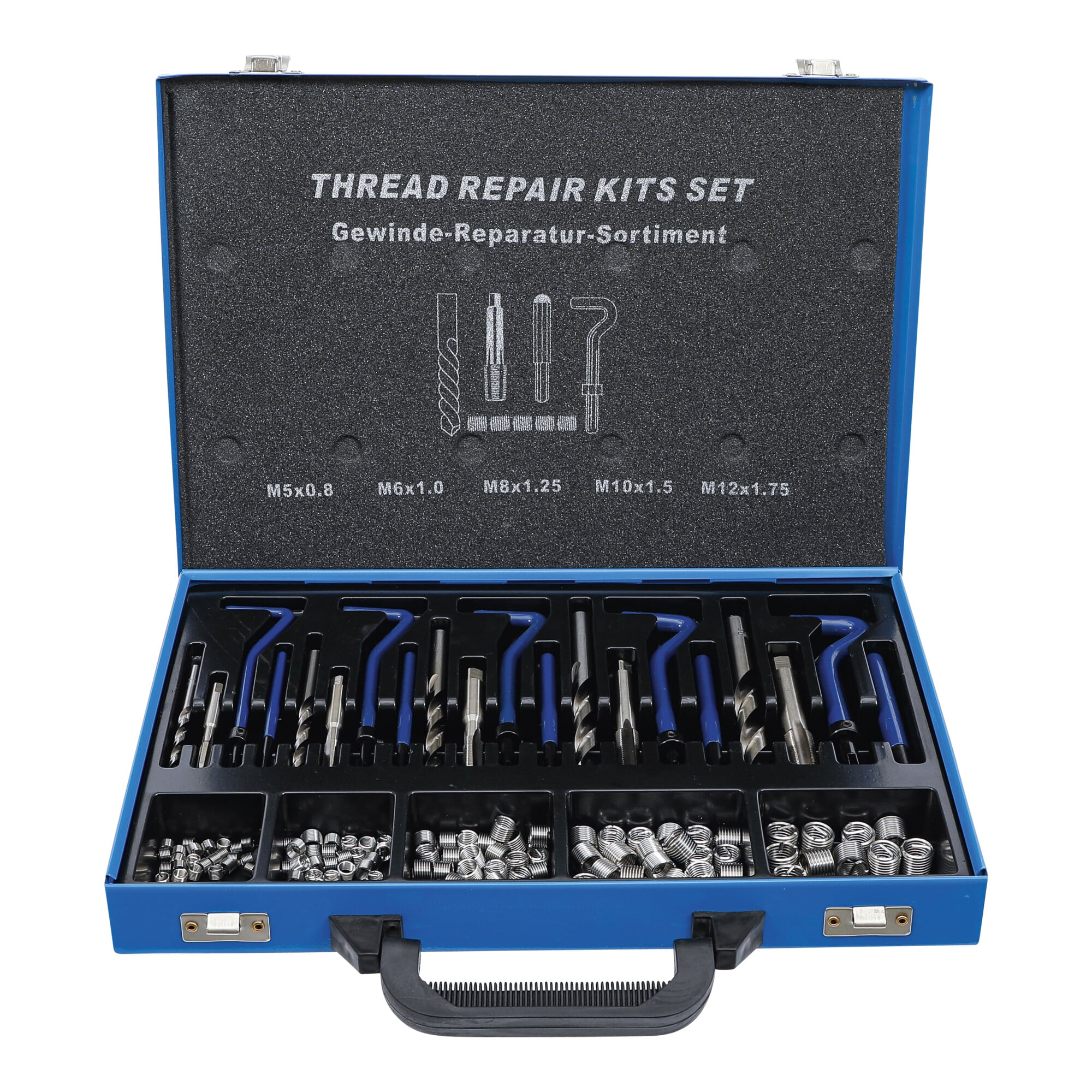 BGS Gewinde-Reparatursatz M5 - M12 130-tlg.