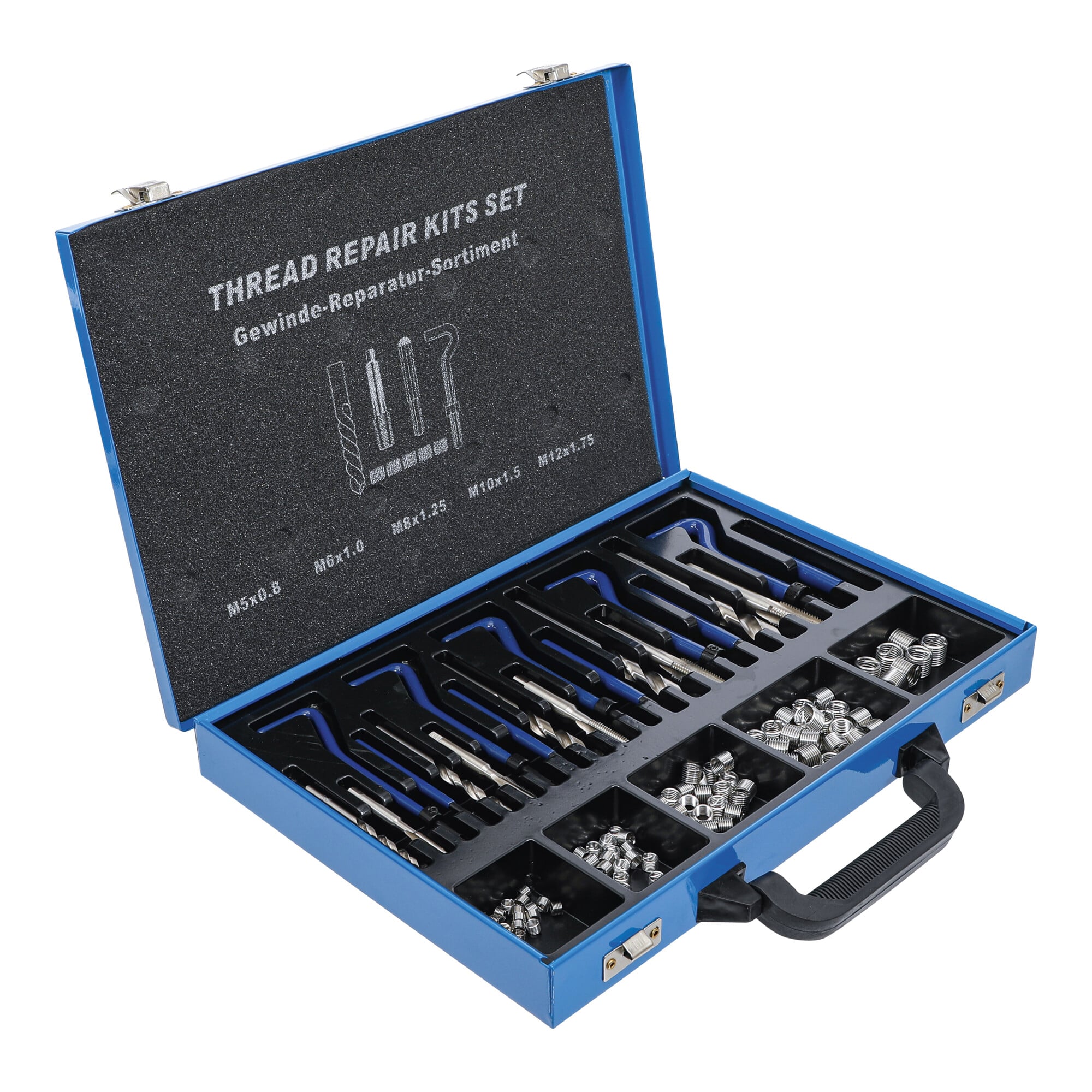 BGS Gewinde-Reparatursatz M5 - M12 130-tlg.