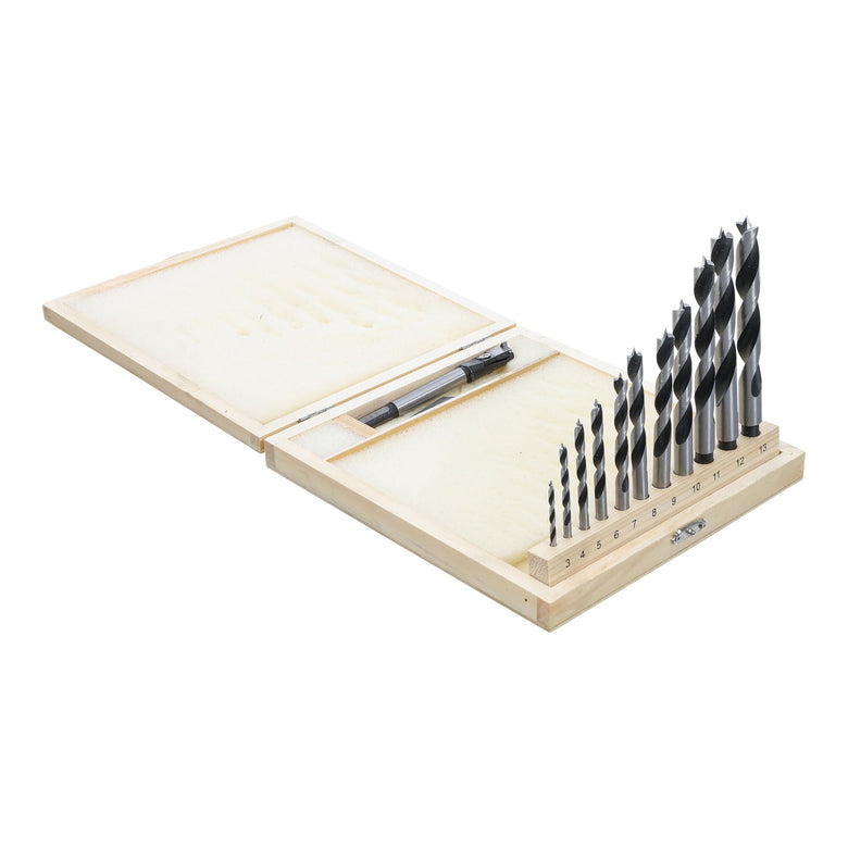 BGS Holzbohrer- / Zentrumbohrer-Sat, 14-tlg.