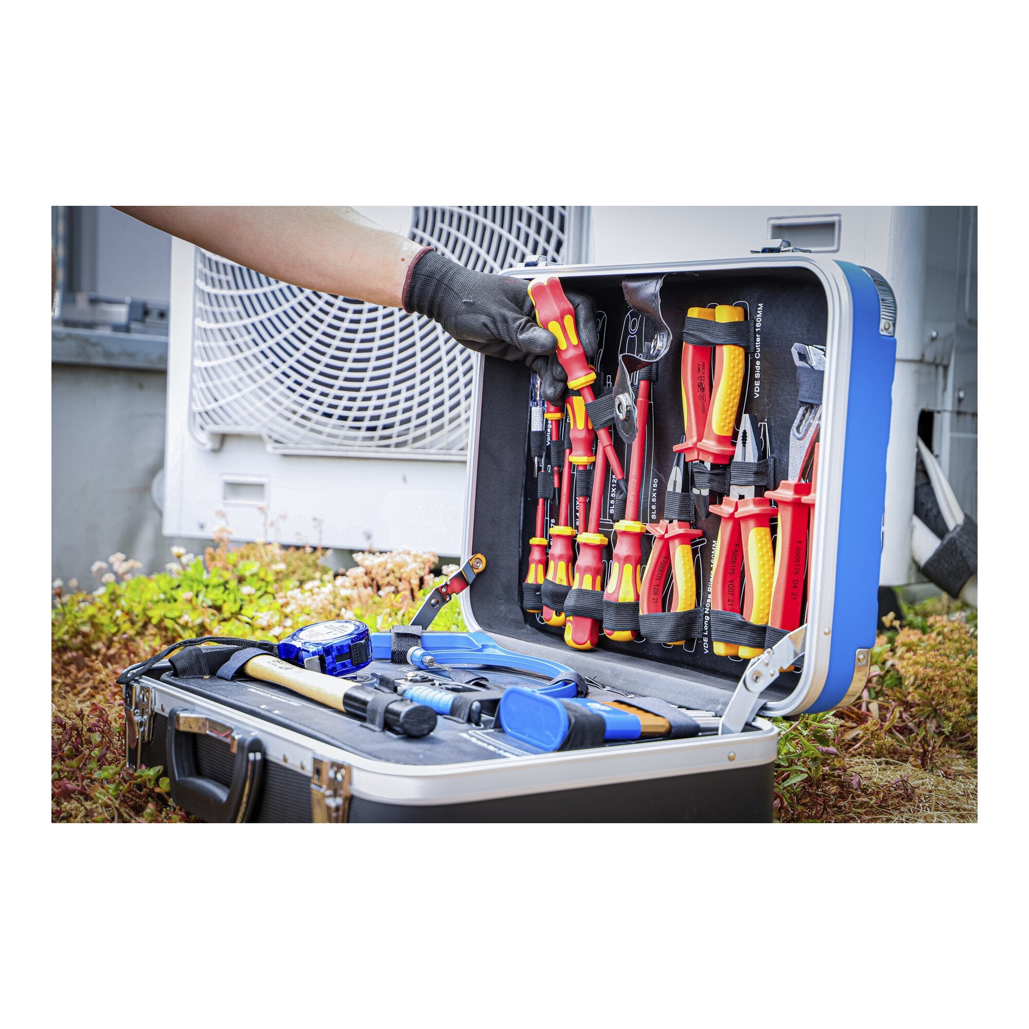 BGS Kälte-/Klima-Werkzeugkoffer 15504, 86-tlg.