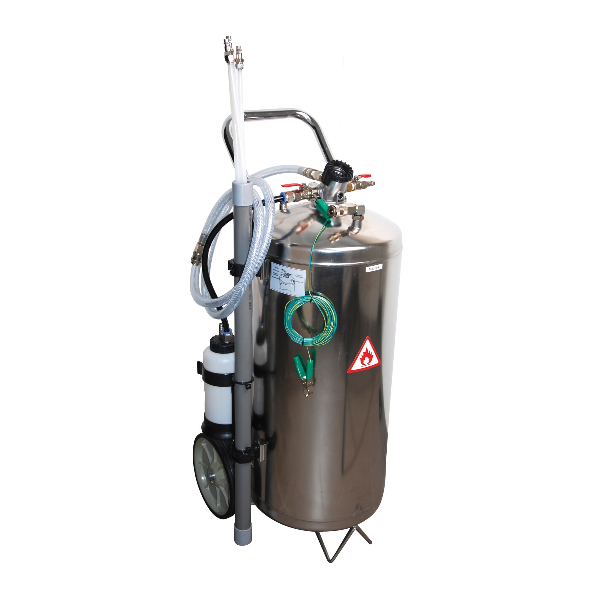 BGS Pneumatik-Kraftstoff-Absauggerät 8702, 40 l
