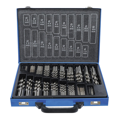 BGS Spiralbohrer-Satz HSS 1 - 10 mm, 170-tlg.