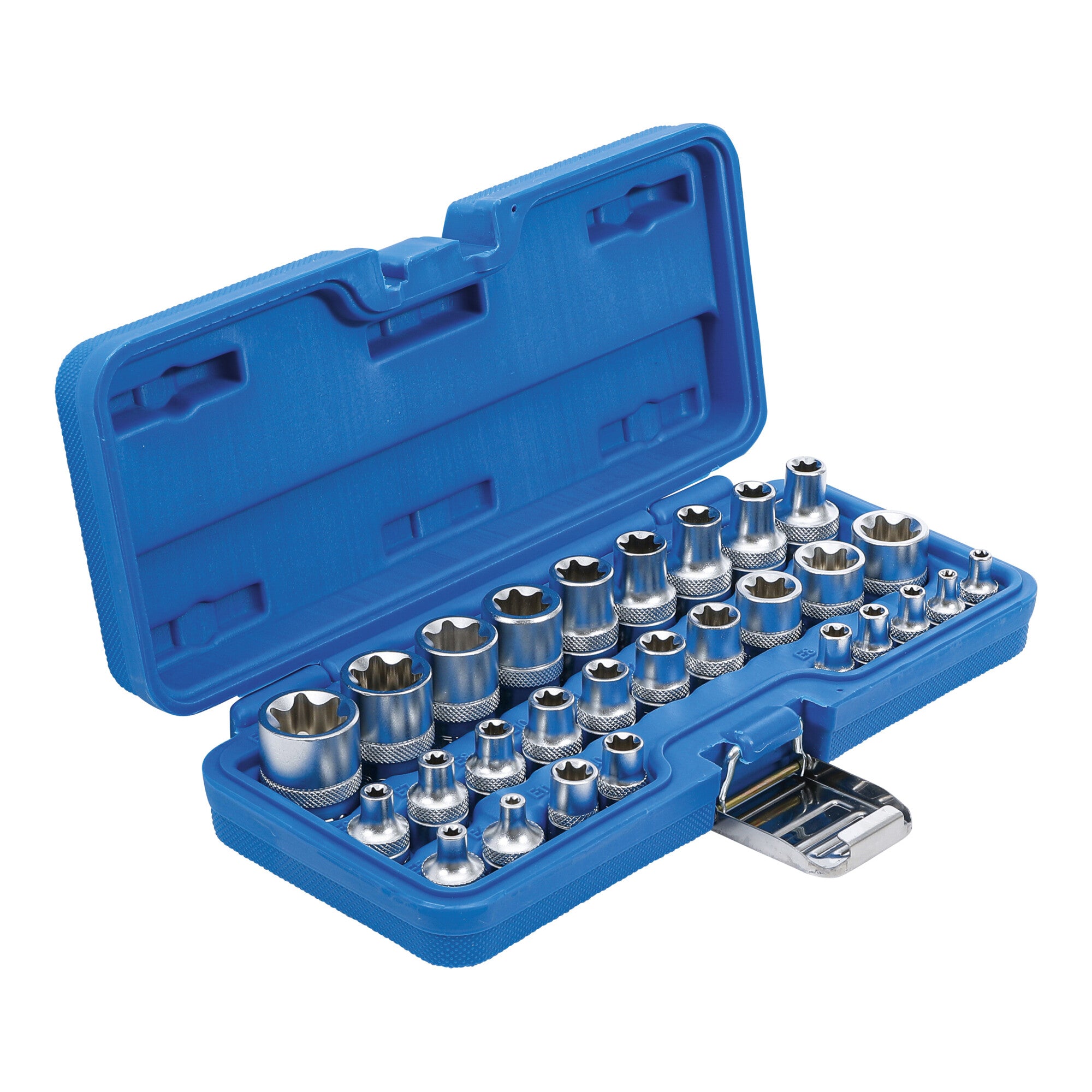 BGS Steckschlüssel-Einsatz-Satz E-Profil Antrieb Innenvierkant 6,3 mm (1/4") /