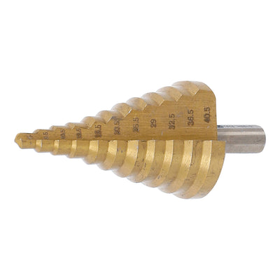 BGS Stufenbohrer titannitriert Ø 6 - 40,5 mm