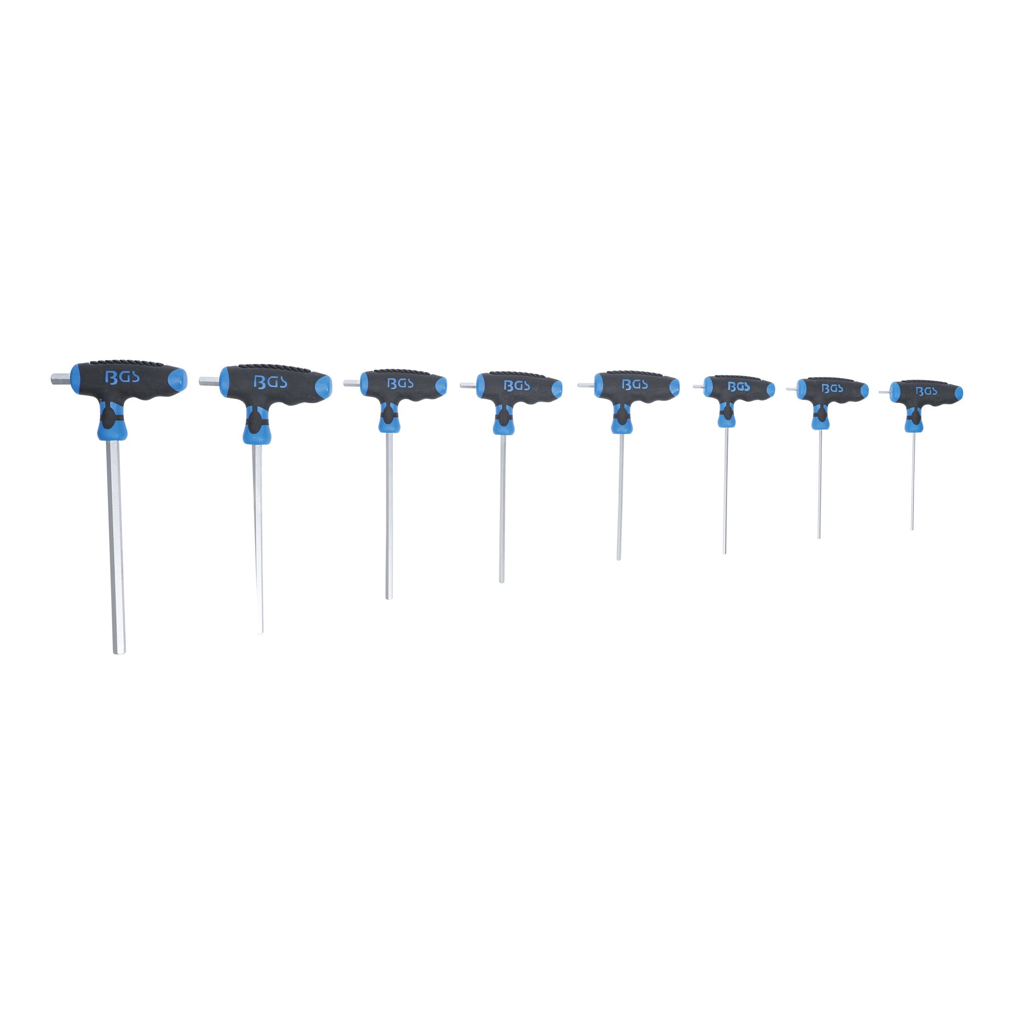BGS T-Griff-Schlüssel-Satz Innensechskant 2 - 10 mm 8 teilig