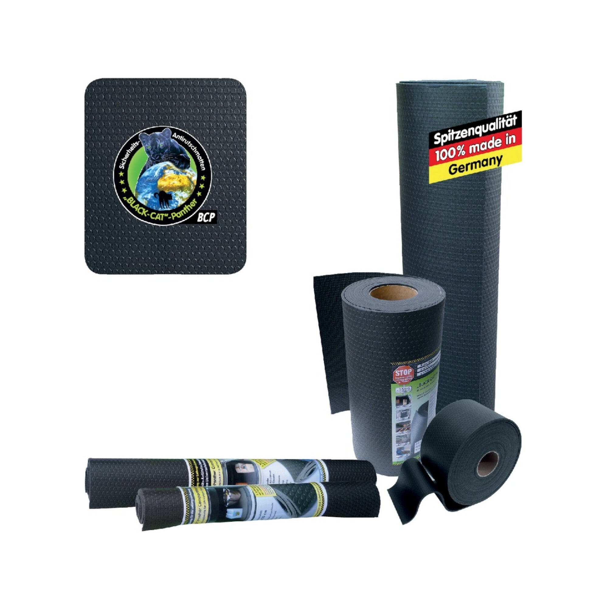 BLACK-CAT Antirutsch-Matte Rollenware 1,00x4m