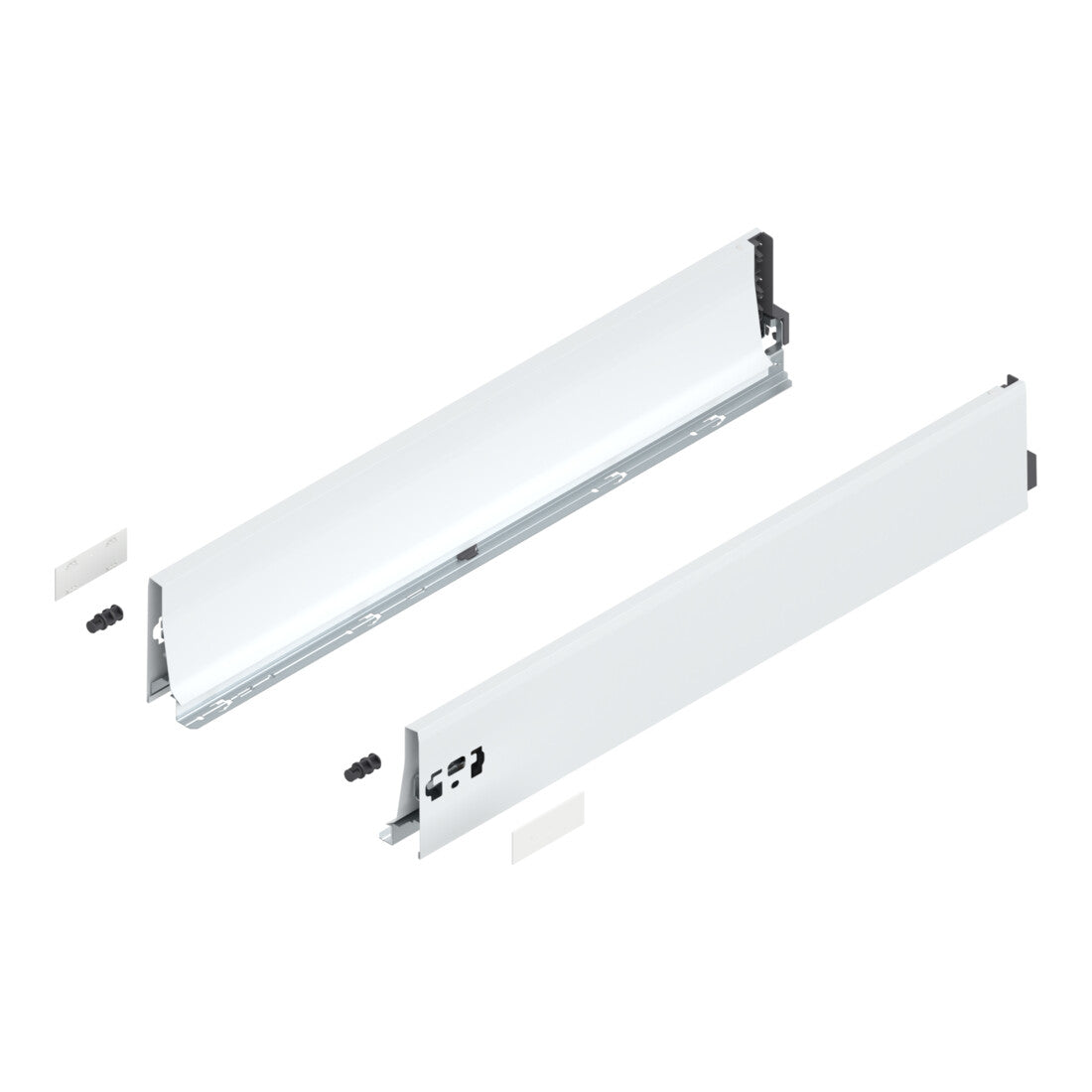 Blum TANDEMBOX Zarge, Höhe K 115 mm, NL 650 mm, links/rechts, für TANDEMBOX