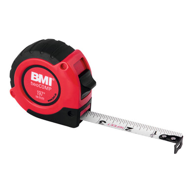 BMI Rollbandmaß twoCOMP, Zoll-Ablesung, 312 Zoll