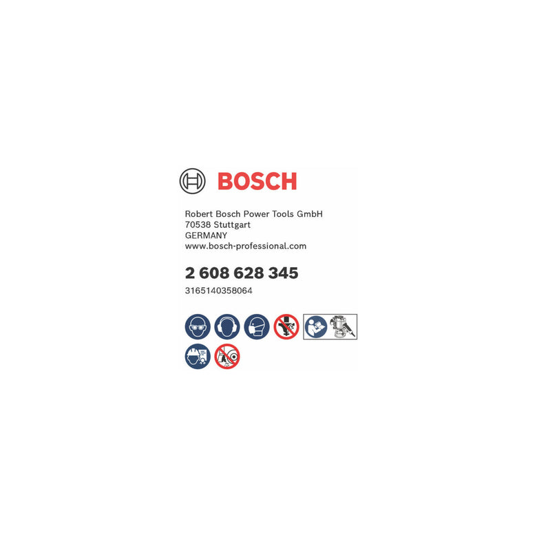 Bosch Abrundfräser Standard for Wood 8 mm R1 15 mm L 22 mm G 66 mm