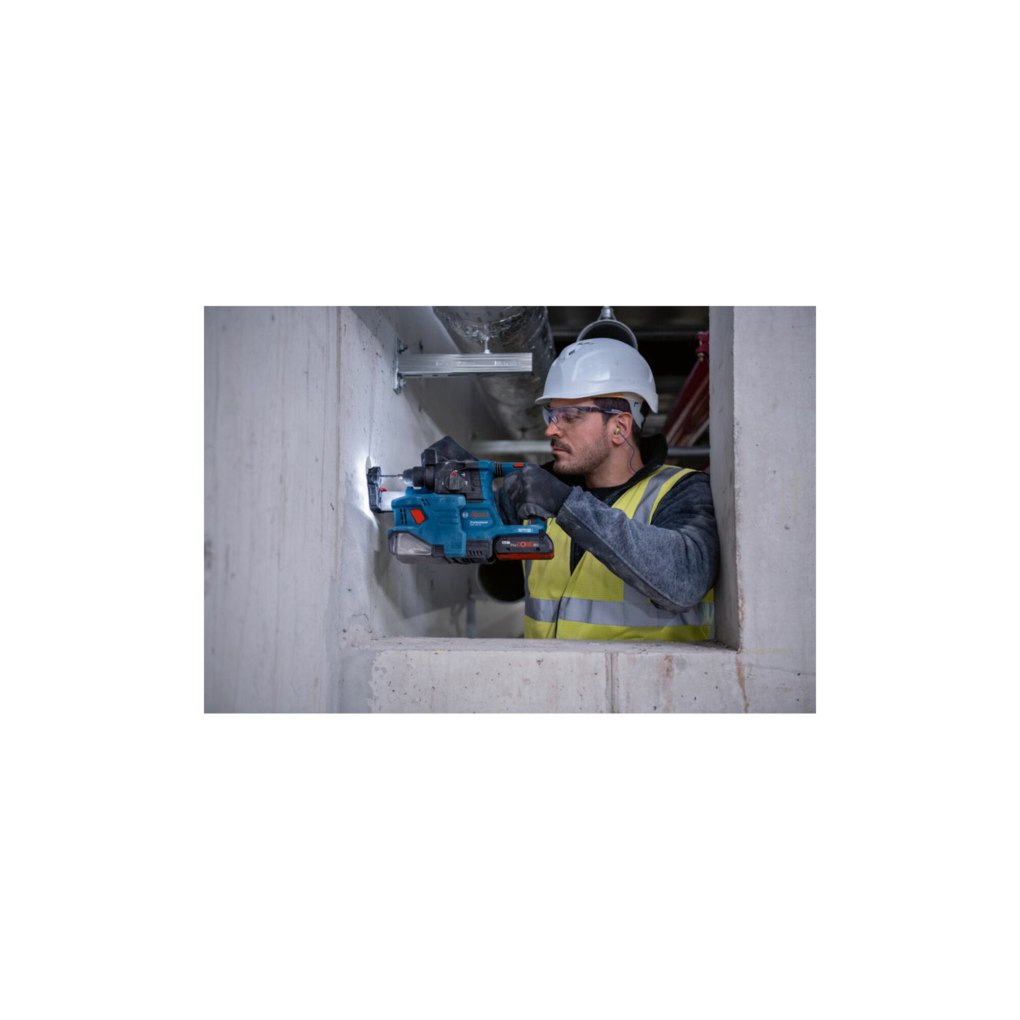 Bosch Akku-Bohrhammer mit SDS plus GBH 18V-22