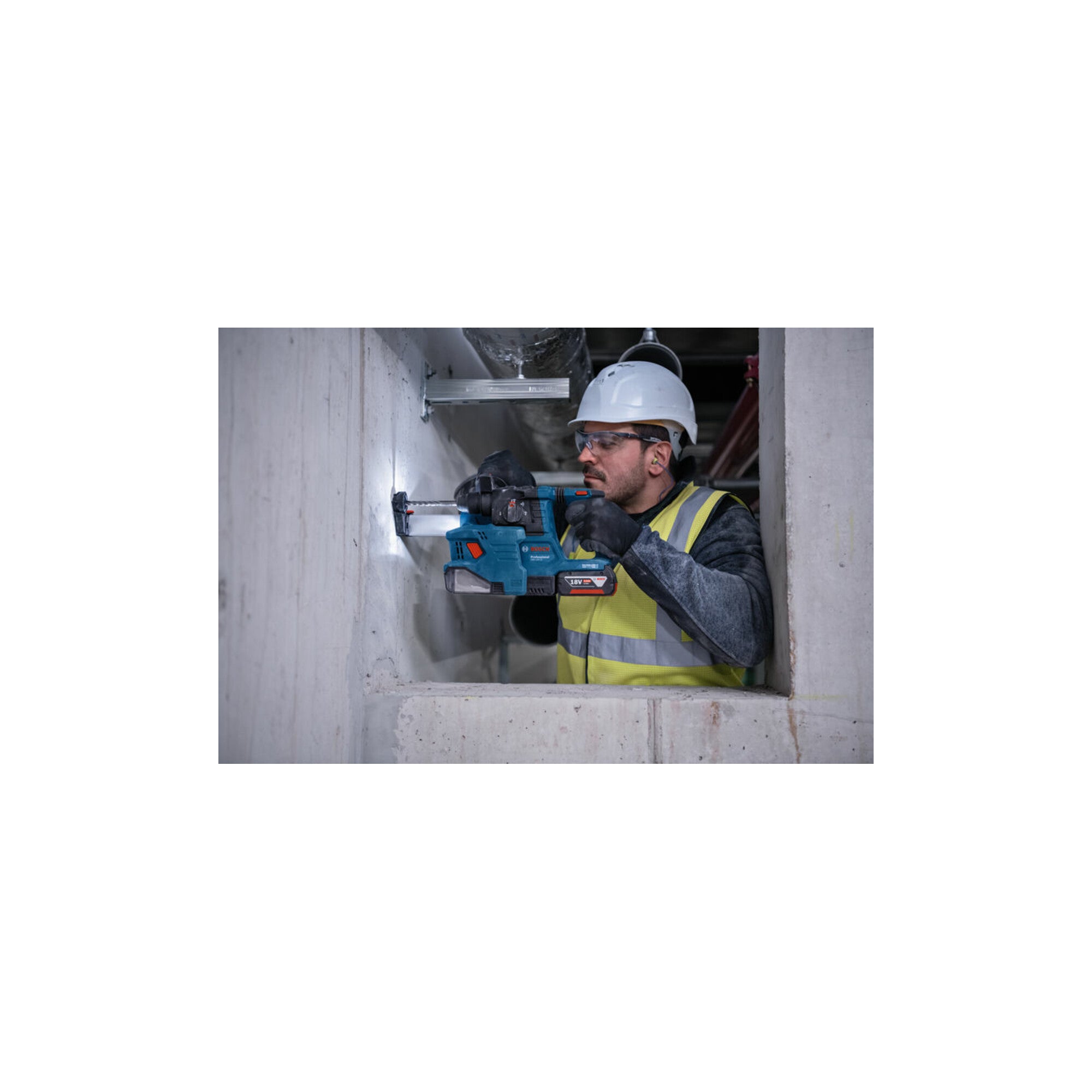 Bosch Akku-Bohrhammer mit SDS plus GBH 18V-22