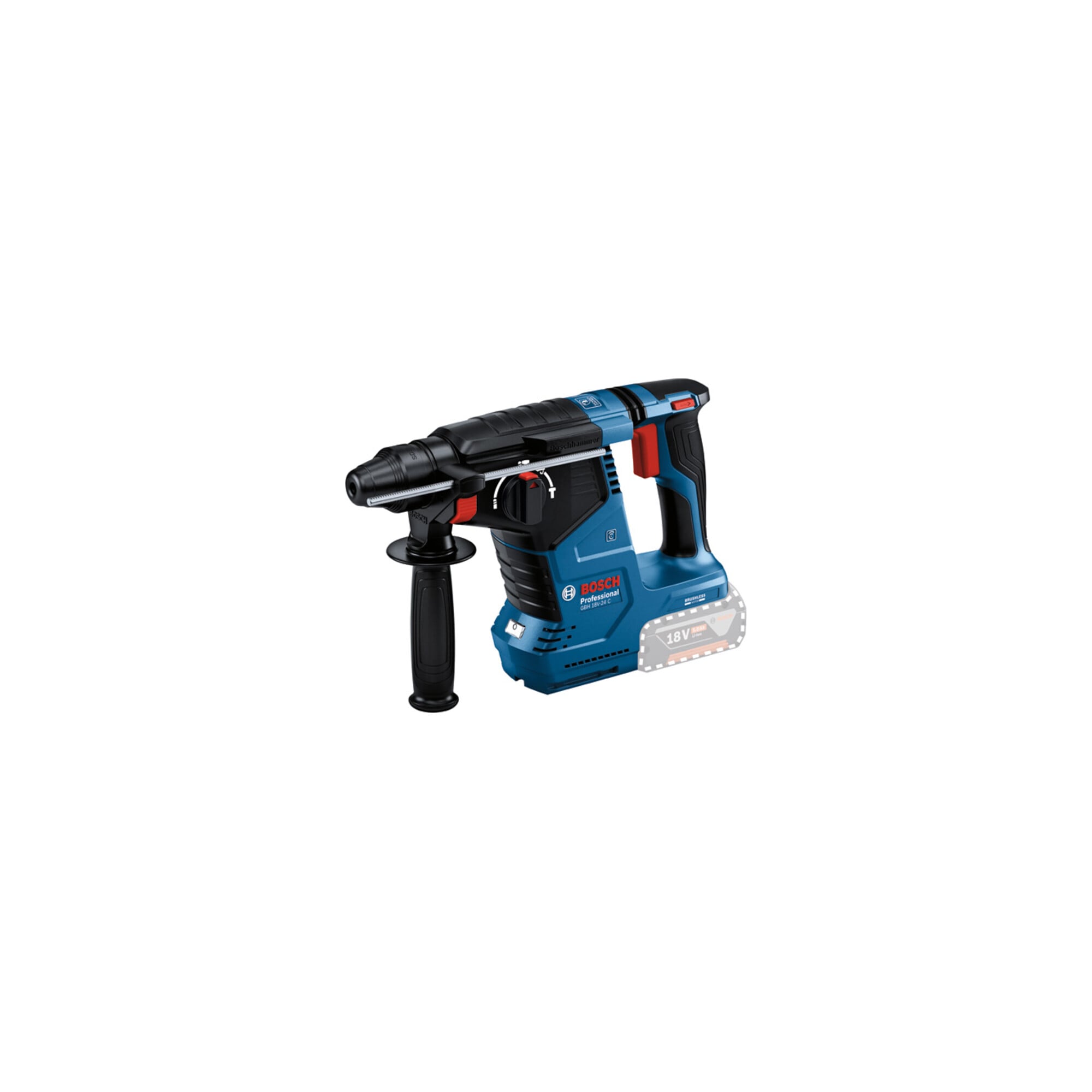 Bosch Akku-Bohrhammer mit SDS plus GBH 18V-24 C