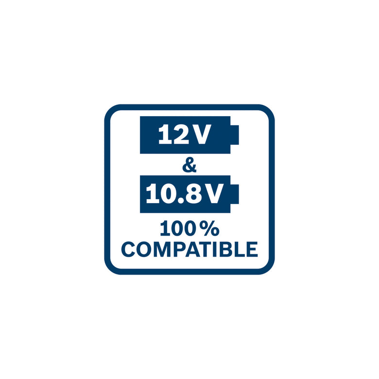 Bosch Akku-Bohrschrauber GSR 12V-15 FC mit 2 x 2,0 Ah-Akku L-BOXX 4 Aufsätze