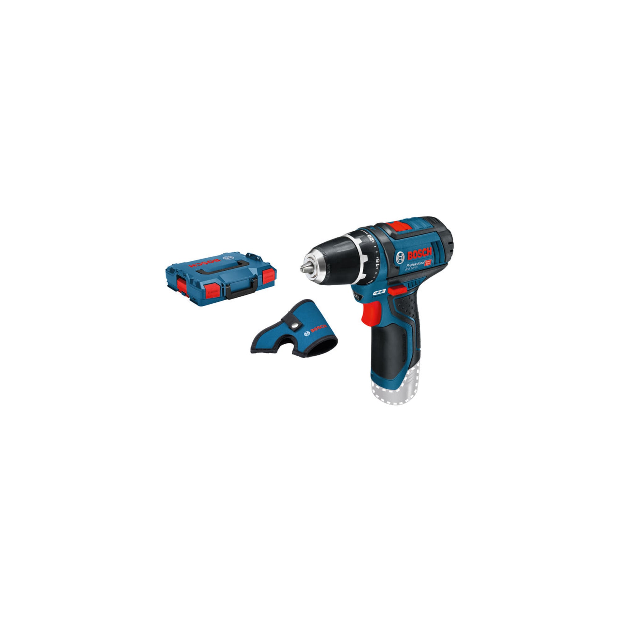 Bosch Akku-Bohrschrauber GSR 12V-15 Solo Version L-BOXX