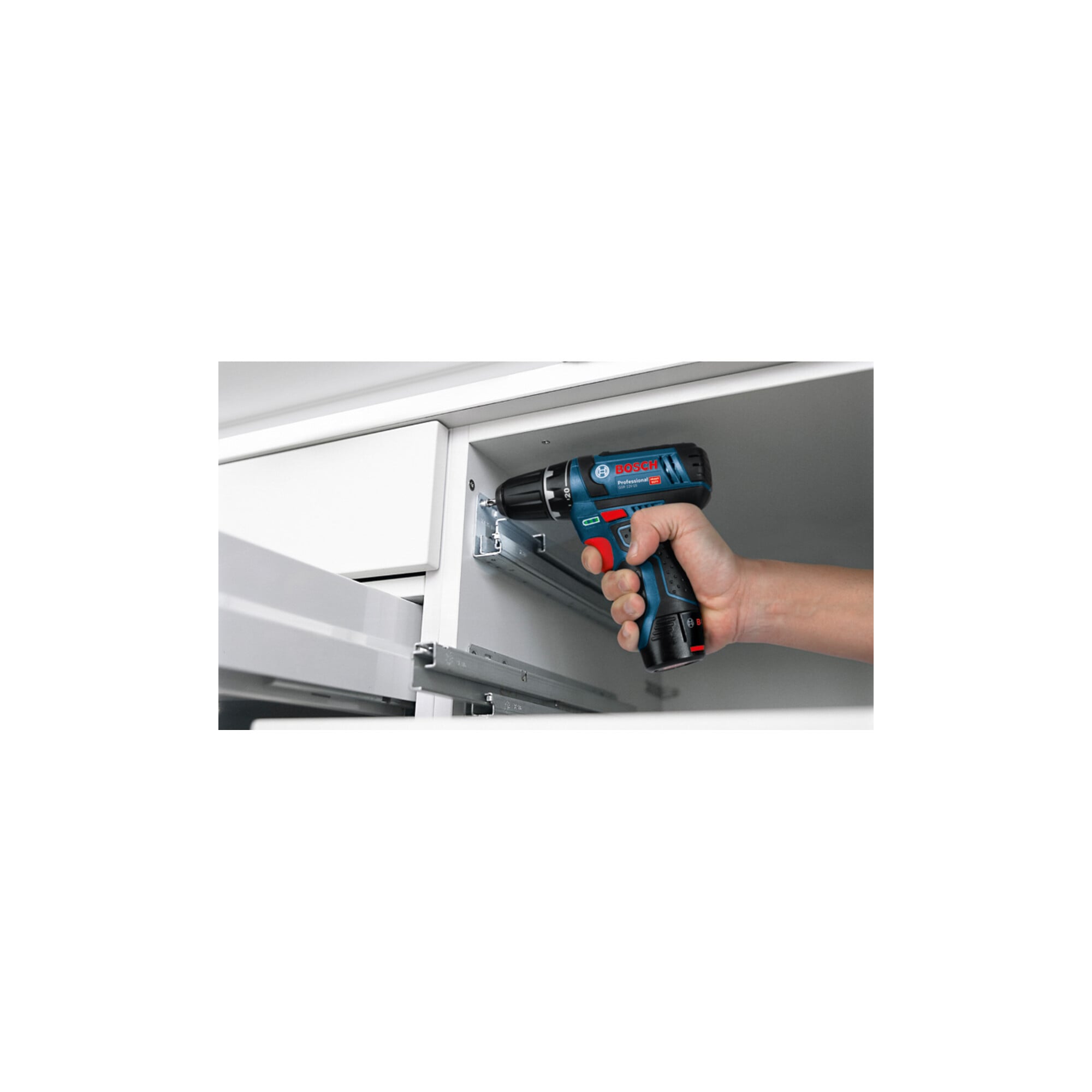 Bosch Akku-Bohrschrauber GSR 12V-15 Solo Version L-BOXX